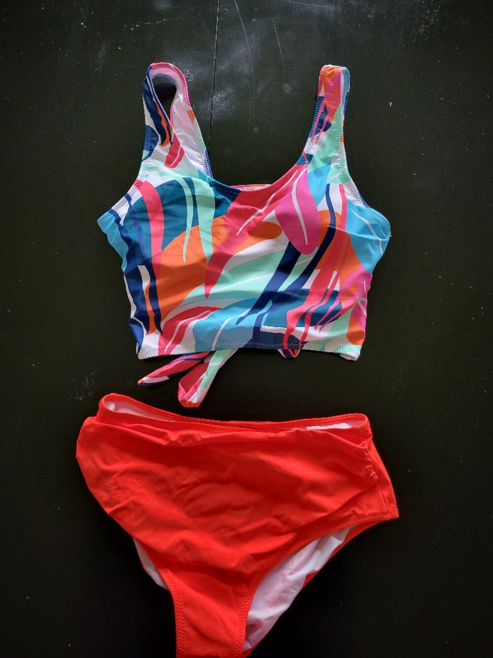 High waisted bikini